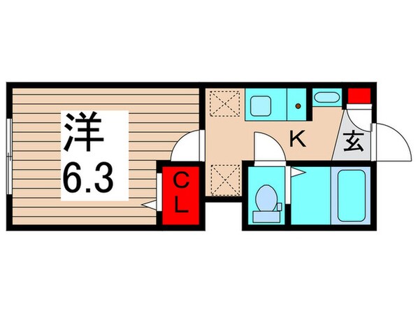 リーリオ堀切の物件間取画像